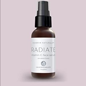 NIB NWT Foxbrim Naturals VITAMIN C serum w Hyaluronic Acid and Gotu Kola